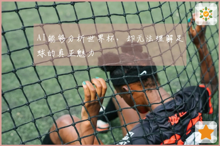 AI能够分析世界杯，却无法理解足球的真正魅力